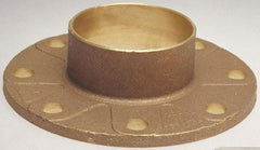 NIBCO - 6" Pipe, 11" OD, Cast Copper Companion Pipe Flange - 125 psi, C End Connection, 9-1/2" Across Bolt Hole Centers - All Tool & Supply