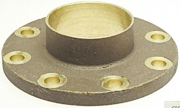 NIBCO - 1" Pipe, 4-1/4" OD, Cast Copper Companion Pipe Flange - 150 psi, C End Connection, 3-1/8" Across Bolt Hole Centers - All Tool & Supply