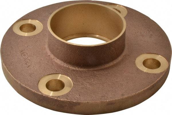 NIBCO - 3" Pipe, 7-1/2" OD, Cast Copper Companion Pipe Flange - 150 psi, C End Connection, 6" Across Bolt Hole Centers - All Tool & Supply