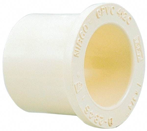 NIBCO - 2 x 1-1/4" CPVC Plastic Pipe Bushing - Spig x Slip End Connections - All Tool & Supply