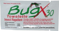 North - 50 Count 30% DEET Towelette - For Biting Flies, Black Flies, Chiggers, Deer Flies, Gnats, Midges, Mosquitoes, No-See-Ums, Stable Flies, Fleas - All Tool & Supply