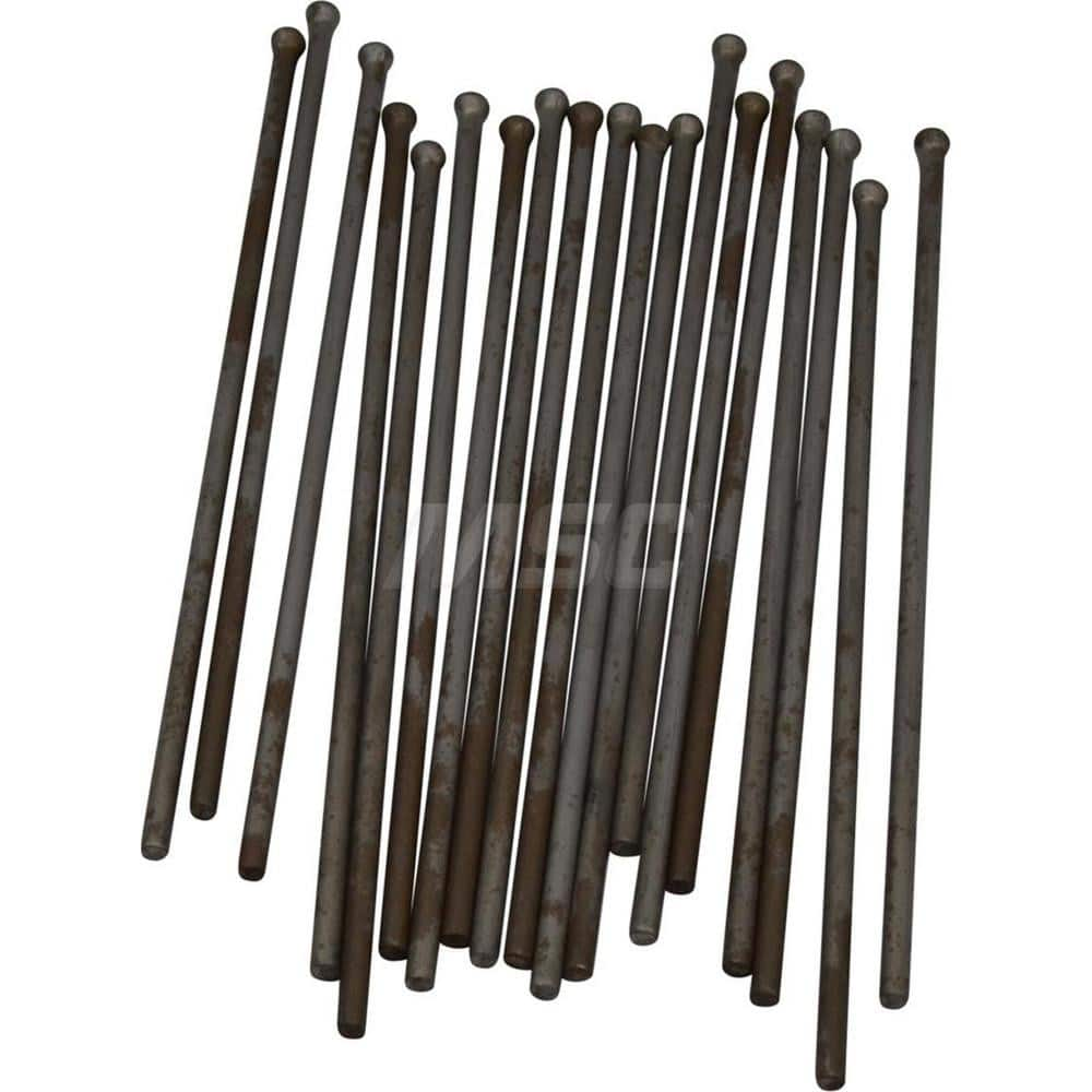 Needle Scaler Replacement Needles; Needle Type: Replacement Needle Set; Needle Length: 5 in; Needle Diameter: 3 mm; Number Of Pieces: 19; Material: Stainless Steel; For Use With: Ingersoll Rand 125,  172, 182, 125-EU Series Scalers; Includes: (19) 5 in Ne