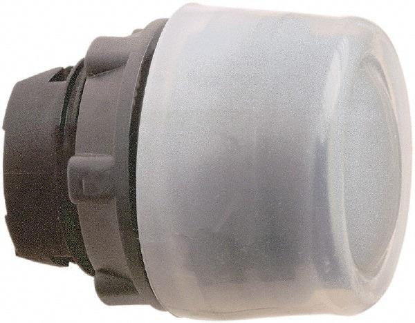 Schneider Electric - 22mm Mount Hole, Extended Straight, Pushbutton Switch Only - Round, Black Pushbutton, Nonilluminated, Momentary (MO) - All Tool & Supply