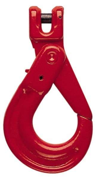 Pewag - 1/2 Inch Chain Diameter, Grade 80 Clevis Hook - 12,000 Lbs. Load Capacity, 19/32 Inch Inside Diameter, 19/32 Inch Pin Diameter, 2-23/64 Inch Hook Throat, 2-1/32 Inch Hook Width - All Tool & Supply