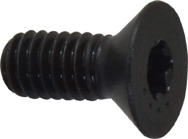 Camcar - 5/16-18 UNC Torx Plus Drive, 82° Flat Screw - Alloy Steel, Black Oxide Finish, Fully Threaded, 3/4" OAL - All Tool & Supply