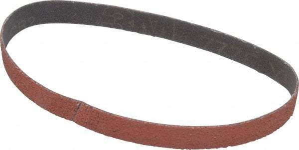 3M - 3/4" Wide x 18" OAL, 36 Grit, Ceramic Abrasive Belt - Ceramic, Very Coarse, Coated, YF Weighted Cloth Backing, Wet/Dry, Series 777F - All Tool & Supply