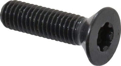 Camcar - #10-32 UNF Torx Plus Drive, 82° Flat Screw - Alloy Steel, Black Oxide Finish, Fully Threaded, 3/4" OAL - All Tool & Supply