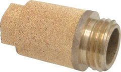 Legris - 1/4 BSPP, 24.5mm OAL, Muffler - 175 Max psi, 6 CFM, 85 Decibel Rating, Bronze - All Tool & Supply