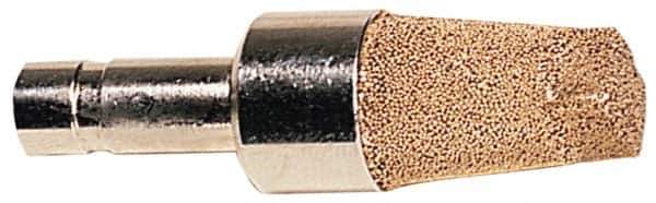 Legris - Plug In, 68mm OAL, Muffler - 175 Max psi, 11 CFM, 108 Decibel Rating, Sintered Bronze - All Tool & Supply