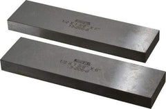 SPI - 6" Long x 1-5/8" High x 1/2" Thick, Steel Parallel - 0.0003" & 0.002" Parallelism, Sold as Matched Pair - All Tool & Supply