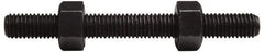 Value Collection - 1/2-13, 7-1/4" Long, Uncoated, Steel, Fully Threaded Stud with Nut - Grade B7, 1/2" Screw, 7B Class of Fit - All Tool & Supply