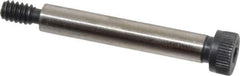 Made in USA - 1/4" Shoulder Diam x 1-1/2" Shoulder Length, #10-24 UNC, Hex Socket Shoulder Screw - 8 Alloy Steel, 0.357 to 3/8" Head Diam - All Tool & Supply