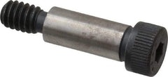 Made in USA - 5/16" Shoulder Diam x 3/4" Shoulder Length, 1/4-20 UNC, Hex Socket Shoulder Screw - 8 Alloy Steel, 0.419 to 0.438" Head Diam - All Tool & Supply