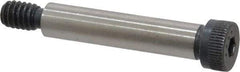 Made in USA - 5/16" Shoulder Diam x 1-1/2" Shoulder Length, 1/4-20 UNC, Hex Socket Shoulder Screw - 8 Alloy Steel, 0.419 to 0.438" Head Diam - All Tool & Supply