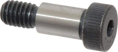 Made in USA - 3/8" Shoulder Diam x 5/8" Shoulder Length, 5/16-18 UNC, Hex Socket Shoulder Screw - 8 Alloy Steel, 0.543 to 0.562" Head Diam - All Tool & Supply