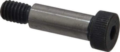 Made in USA - 3/8" Shoulder Diam x 1" Shoulder Length, 5/16-18 UNC, Hex Socket Shoulder Screw - 8 Alloy Steel, 0.543 to 0.562" Head Diam - All Tool & Supply