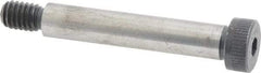 Made in USA - 3/8" Shoulder Diam x 2" Shoulder Length, 5/16-18 UNC, Hex Socket Shoulder Screw - 8 Alloy Steel, 0.543 to 0.562" Head Diam - All Tool & Supply