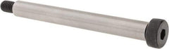 Made in USA - 1/2" Shoulder Diam x 4-1/2" Shoulder Length, 3/8-16 UNC, Hex Socket Shoulder Screw - 8 Alloy Steel, 0.729 to 3/4" Head Diam - All Tool & Supply