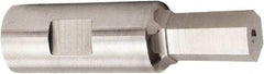 Hassay-Savage - 3/16" Hexagon Rotary Broach - 9/32" Depth of Cut, 1/2" Shank - All Tool & Supply