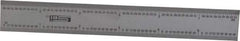 SPI - 6 Inch Long Blade, 16R Graduation Combination Square Blade - Baked Enamel Coated, 1/100, 1/64, 1/50 and 1/32 Inch Graduation - All Tool & Supply