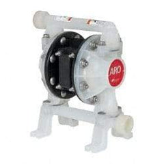 ARO/Ingersoll-Rand - 3/4" NPT, Nonmetallic, Air Operated Diaphragm Pump - Santoprene Diaphragm, Polypropylene Housing - All Tool & Supply