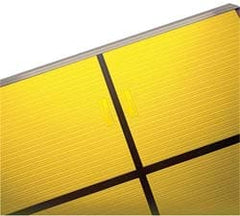 Switchmats; Type: Perimeter Guarding Switchmat; Length (Inch): 48; Width (Inch): 35-1/2; Activation Pressure (Lb.): 10-15; Color: Yellow; Thickness (Decimal Inch): 0.3750; Maximum Load Capacity (psi): 3000; Material: Vinyl; Voltage: 24.00; Number of Lead