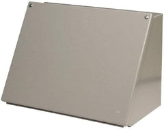 Cooper B-Line - Steel Standard Enclosure Hinge Sloped Cover - NEMA 12, 13, 12" Wide x 8" High x 7-5/32" Deep, Dirt-tight & Dust-tight - All Tool & Supply