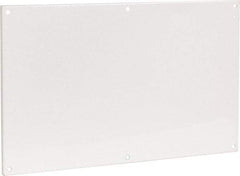 Cooper B-Line - 20-7/8" OAW x 32-7/8" OAH Powder Coat Finish Electrical Enclosure Flanged Panel - 36" x 24" Box, 12 Gauge Steel, Use with 362410-12/362412-12/36246-12/36248-12 - All Tool & Supply