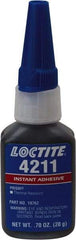 Loctite - 20 Gal Bottle Black Instant Adhesive - 24 hr Full Cure Time - All Tool & Supply