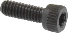 Camcar - #5-40 UNC Torx Plus Drive, Socket Cap Screw - Alloy Steel, Black Oxide Finish, Fully Threaded, 3/8" Length Under Head - All Tool & Supply