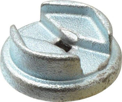 Vestil - Zinc-Plated Cast Steel Bung Nut Socket - For Use with 3/4" and 2" Drum Plugs - All Tool & Supply