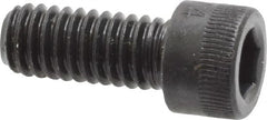 Made in USA - 5/8-11 UNC Hex Socket Drive, Socket Cap Screw - Alloy Steel, Black Oxide, Partially Threaded, 3" Length Under Head - All Tool & Supply