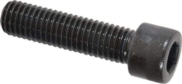 Made in USA - 1/2-13 UNC Hex Socket Drive, Socket Cap Screw - Alloy Steel, Black Oxide Finish, Fully Threaded, 2" Length Under Head - All Tool & Supply