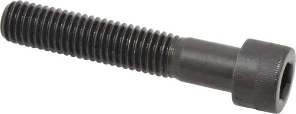 Made in USA - 1/2-13 UNC Hex Socket Drive, Socket Cap Screw - Alloy Steel, Black Oxide Finish, Partially Threaded, 2-3/4" Length Under Head - All Tool & Supply