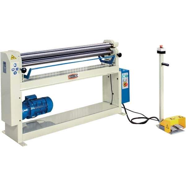 Baileigh - Slip Rolls Machine Type: Floor Power Type: Electric - All Tool & Supply