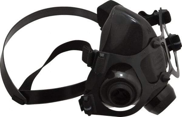 North - Series 7700, Size M Half Mask Respirator - 2-Point Suspension, Threaded Connection - All Tool & Supply