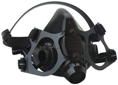 North - Series 7700, Size L Half Mask Respirator - 2-Point Suspension, Threaded Connection - All Tool & Supply