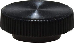 Made in USA - Knurled Plastic Thumb Screw - 5/8" OAL, 5/8" Head Diam x 1/4" Head Height - All Tool & Supply