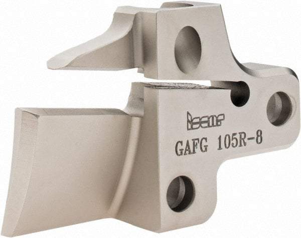 Iscar - Right Hand Cut, 8mm Insert Width, Cutoff & Grooving Support Blade for Indexables - 25mm Max Depth of Cut - All Tool & Supply