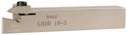 Iscar - Right Hand Cut, GI.., GPV.., TIP.. Insert, Indexable Cutoff Toolholder - 0.36" Max Depth of Cut, 3/4" Shank Width, 3/4" Shank Height, 4-1/2" OAL - All Tool & Supply