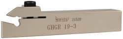 Iscar - GHG, Right Hand Cut, 1.58" Max Workpc Diam, GI..,TIP.. Insert, Indexable Cutoff Toolholder - 0.79 Max Depth of Cut, 3/4" Shank Width, 3/4" Shank Height, 4-1/2" OAL - All Tool & Supply