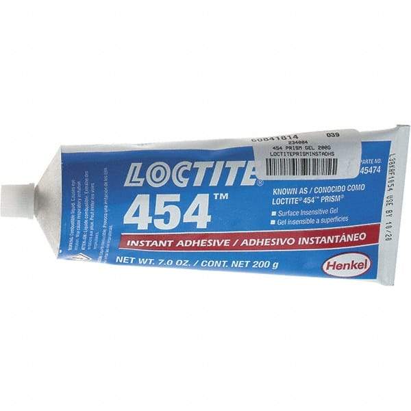 Loctite - 30 Gal Syringe Clear Instant Adhesive - 454 PRISM GEL 200G LOCTITEPRISMINSTADHS - All Tool & Supply