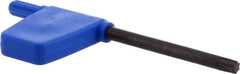 Iscar - T20 Torx Drive, Key for Indexable Grooving - Compatible with Clamp Screws - All Tool & Supply