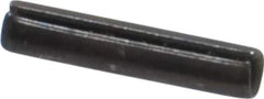 Value Collection - 1/16" Diam x 5/16" Long Slotted Spring Pin - Grade 1070-1090 Alloy Steel, Black Oxide Finish - All Tool & Supply