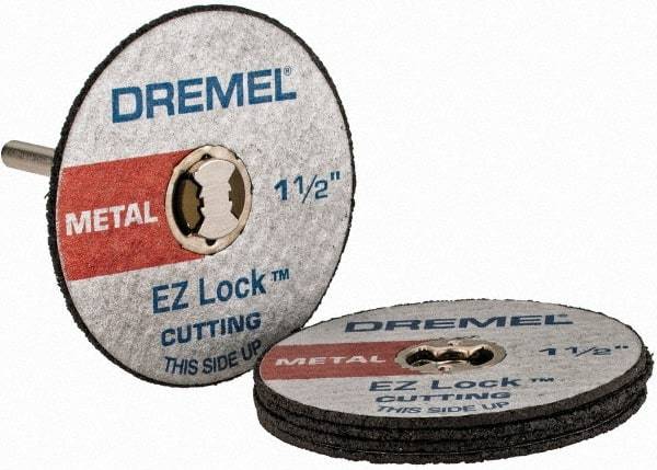 Dremel - 1/3" Hole, Bow Tie Mandrel Kit - 1-1/2" OAL, 1/8" Shank Diam - All Tool & Supply