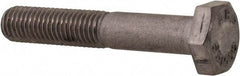 Value Collection - 1/4-28 UNF, 1-1/2" Length Under Head Hex Head Cap Screw - Fully Threaded, Grade 316 Stainless Steel, Uncoated, 7/16" Hex - All Tool & Supply