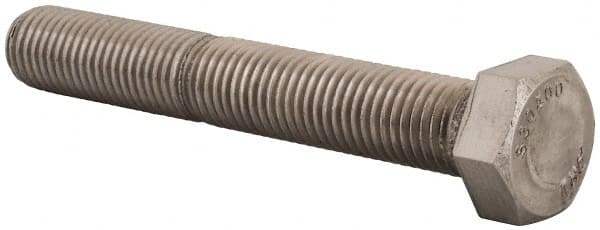 Value Collection - 7/8-9 UNC, 6" Length Under Head Hex Head Cap Screw - All Tool & Supply