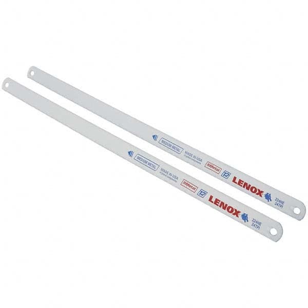 Lenox - Hand Hacksaw Blades Blade Material: Bi-Metal Blade Length (Inch): 12 - All Tool & Supply