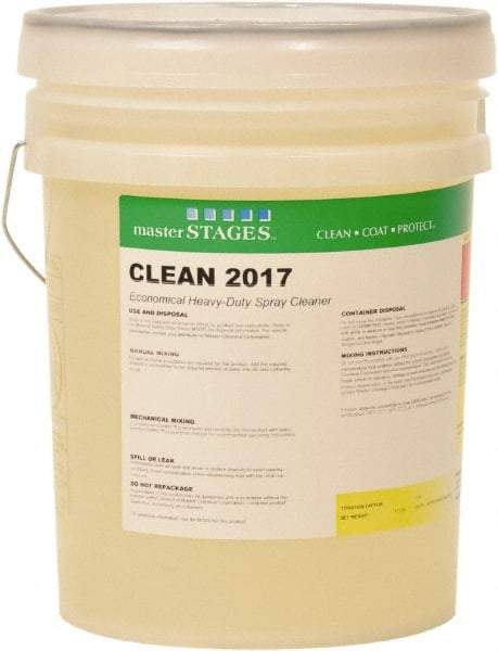 Master Fluid Solutions - 5 Gal Pressure Washing Spray Alkaline In-process Cleaners - Pail, Low Foam Formula - All Tool & Supply