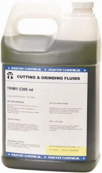 Master Fluid Solutions - 1 Gal Jug Cutting Fluid - Liquid - All Tool & Supply